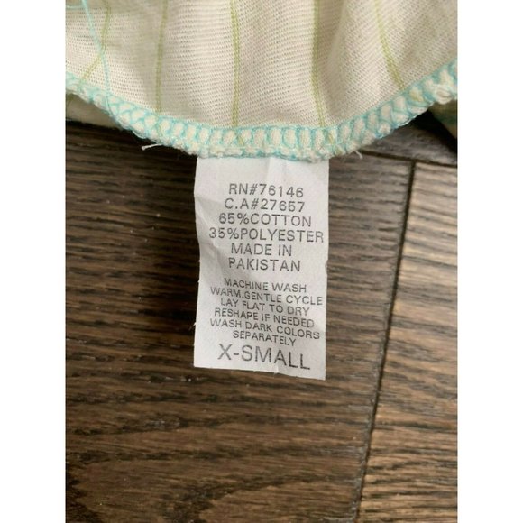 RUSTY strip Tank Top Size Large Color Block women's XS - Picture 5 of 7